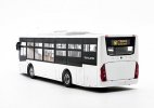 1:43 Scale White Diecast Sunlong SLK6109 City Bus Model