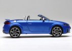 Blue 1:43 Scale Diecast 2016 Audi TT RS Roadster Model