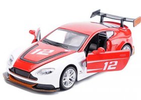 Red / Black / Blue Kids 1:32 Diecast Aston Martin GT3 Toy