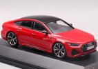 1:43 Scale Red Diecast Audi RS 7 Sportback Model