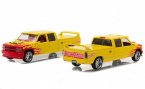 Yellow 1:43 Scale Diecast Chevrolet C-2500 Pickup Truck Model