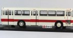 White 1:42 Scale Diecast Ikarus 260 Bus Model