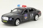 Black Kids 1:32 Scale Police Diecast Bentley Mulsanne Toy