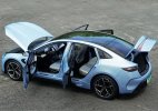 Blue 1:18 Scale Diecast 2022 BYD Seal EV Car Model