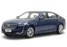 Blue 1:18 Scale Diecast 2020 Cadillac CT5 Car Model