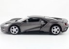 Blue / Gray 1:36 Scale Kids Diecast Ford GT Car Toy