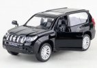 1:42 Scale White / Black Diecast Toyota Land Cruiser Prado Toy