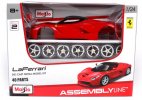 Red 1:24 Scale Maisto Assembly Diecast Ferrari Laferrari Model