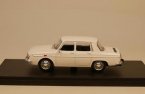 1:43 Scale White Diecast Renault R10 Model