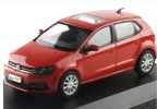 Green / Red 1:43 Scale Diecast VW New Polo Model