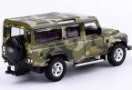 Khaki / Army Green 1:36 Kids Diecast Land Rover Defender Toy