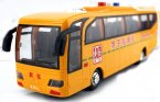 Yellow Kids Plastics Chinese School Bus Toy