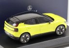 Silver / Yellow 1:43 Scale NOREV Diecast 2025 Volvo EX30 Model