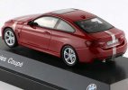 1:43 Scale Red / Blue Diecast BMW 4 Series Coupe Model