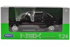 Black / Silver 1:24 Scale Welly Diecast Cadillac Escalade EXT