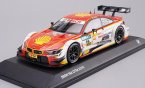 Red 1:18 Scale NO.18 Diecast 2016 BMW M4 DTM Model