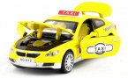 1:32 Kids Yellow/ Orange / Green Diecast BMW M6 Taxi Toy