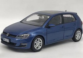 1:18 Scale NOREV Blue Diecast 2014 VW Golf 7 Model