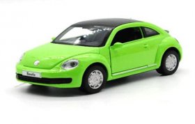 Kids Green / Red / Yellow 1:32 Scale Diecast VW Beetle Toy