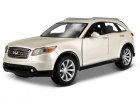 Maisto 1:24 Red /White /Silver /Blue Diecast Infiniti FX45 Model