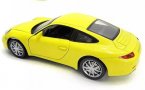 Blue / Yellow /Orange 1:32 Diecast Porsche 911 Carrera S Toy