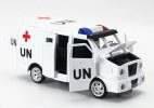 White UN Peacekeeping Kid Diecast VW 9.150 ECE Armour Truck Toy