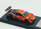 1:64 Orange Diecast Honda Acura NSX Concept Super GT500 Model