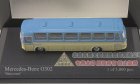 Blue-Yellow 1:160 Die-Cast 1965 Mercedes-Benz O302 Bus Model