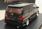 1:64 Scale Black Diecast Toyota Alphard MPV Model