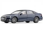 Black / Gray / Deep Blue Kids 1:32 Scale Diecast Audi A8L Toy