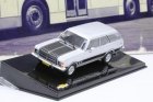 Silver 1:43 Scale IXO Diecast 1979 Chevrolet Opala Model