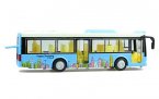 Yellow / White / Red / Blue Kids Die-Cast Double Decker Bus Toy