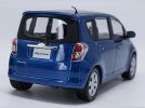 1:30 Scale Blue Diecast Toyota Ractis Model