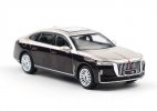 Purple-Golden 1:64 Scale Diecast Hongqi H9 Limousine Model