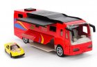 Kids 1:50 Red / Blue / White Die-Cast VOLKNER Motorhome Toy