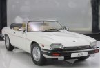 White 1:18 Scale Autoart Diecast Jaguar XJ-S Convertible Model