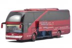 1:42 Scale Red Diecast AnKai Coach Bus Model