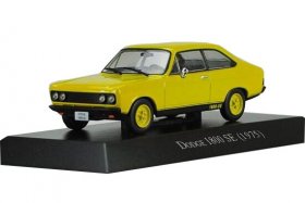 Yellow 1:43 Scale IXO Diecast Dodge 1800 SE 1975 Model