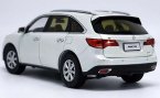 1:18 Wine Red / Silver / White Diecast Honda Acura MDX Model