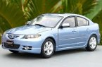 Blue / Red / Light Blue 1:18 Scale Diecast Mazda 3 Model