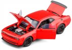 Red / Gray / Black Kids Diecast 2019 Dodge Challenger SRT Toy