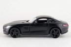 Kids Matte Black Diecast Mercedes Benz AMG GTS Car Toy