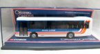 White-Blue Corgi 1:76 Scale Die-Cast Britain Bus SWT Model