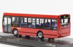 Red 1:76 Scale CMNL Diecast UK Dennis Bus Model