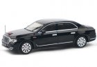 Black 1:64 Scale Diecast Hongqi N501 Luxury Limousine Model