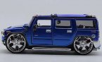 1:32 Scale Blue Bburago Diecast Hummer H2 Model