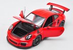 1:24 Scale Blue / Red Welly Diecast Porsche 911 GTS RS Model