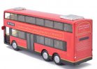 Three Colors Available Alloy Double Decker London Bus Toys