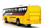 Pull-back Function Yellow / White Kids Tour Bus Toy