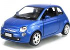 Kids Wine Red / Blue / Orange / Yellow Diecast FIAT 500C Toy